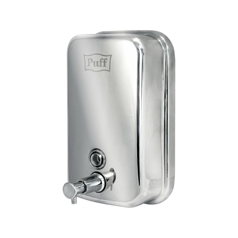 Дозатор жидкого мыла Puff 8615 нержавеющая сталь общий вид