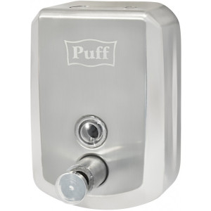Дозатор жидкого мыла Puff 8705 нержавеющая сталь общий вид