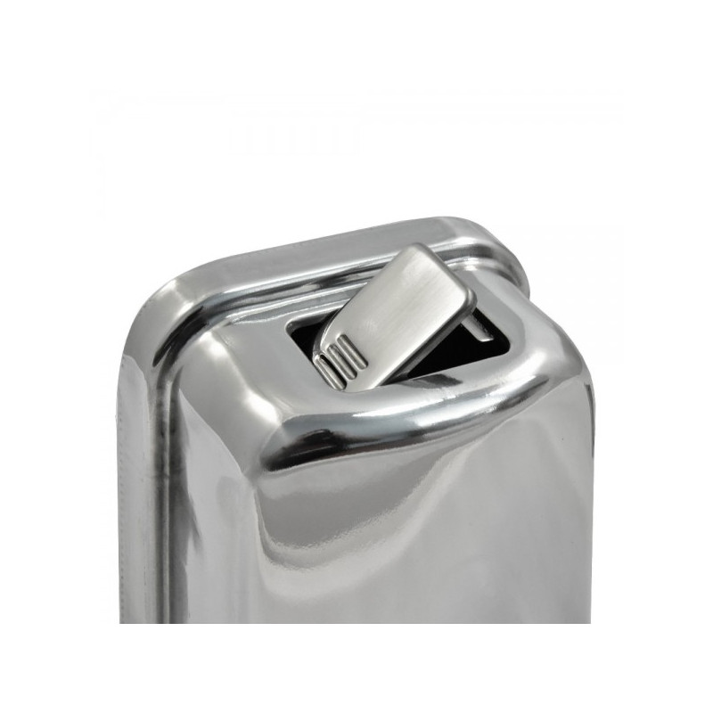 Дозатор жидкого мыла Solinne ТМ 804 нержавеющая сталь вблизи