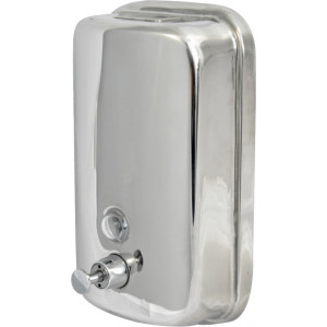 Дозатор жидкого мыла Solinne ТМ 804 нержавеющая сталь общий вид
