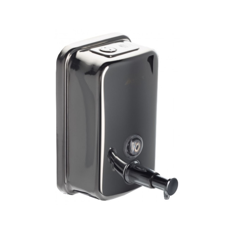 Дозатор жидкого мыла Ksitex SD 1618-500 нержавеющая сталь сбоку