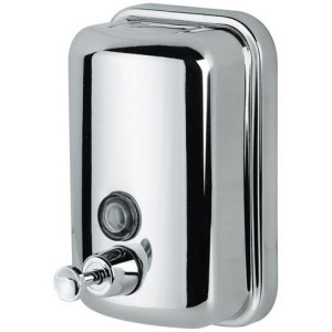 Дозатор жидкого мыла Ksitex SD 2628-500 нержавеющая сталь сбоку