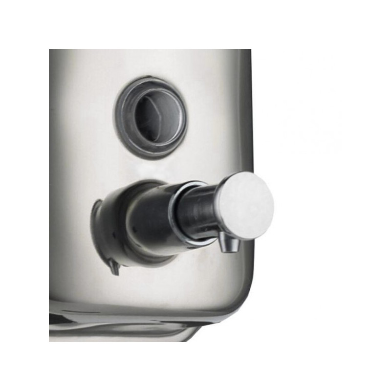 Дозатор жидкого мыла Ksitex SD 2628-800 нержавеющая сталь смотровое окошко