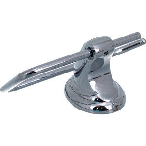 Держатель для туалетной бумаги Solinne Classic 15051 хром вид сзади