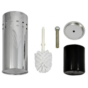 Ершик для унитаза Solinne 1090С хром комплект