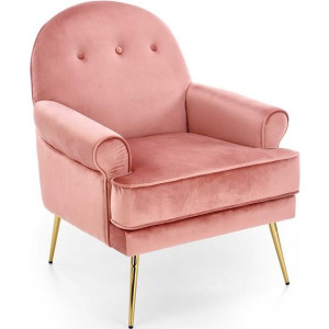 Кресло Halmar Santi розовый
