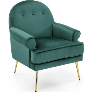 Кресло Halmar Santi темно-зеленый