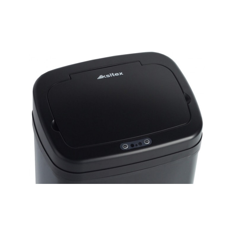 Мусорное ведро  Ksitex AGB-20B 20 л черный крышка