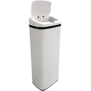 Мусорное ведро Ksitex AGB-50W 50 л белый с открытой крышкой
