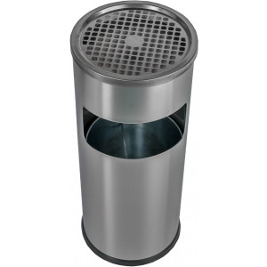 Урна уличная Ksitex GBA-20L 20 л стальной вид сверху