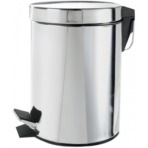 Мусорное ведро Ksitex GB-20L хром