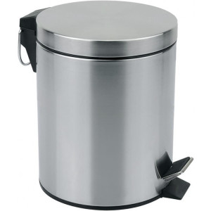 Мусорное ведро Ksitex GB-12L(М) стальной матовый