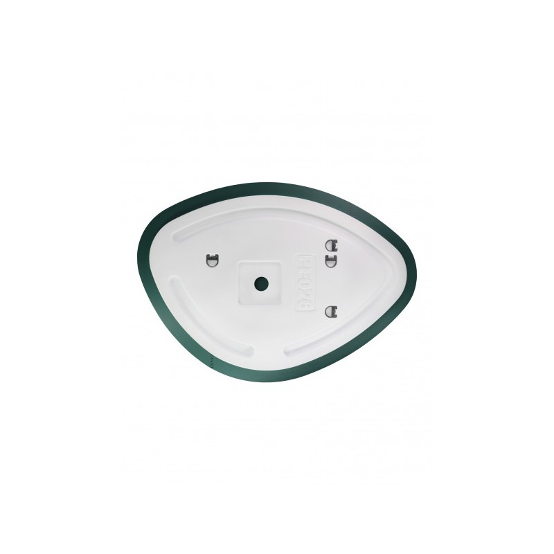 Зеркало Континент Alma Led 100х70 (теплая подсветка) вид сзади