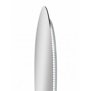 Зеркало Континент Voyage Led 100х70 (теплая подсветка) вид сбоку