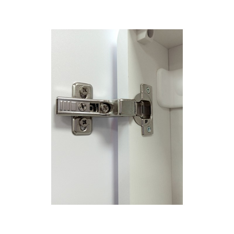 Шкаф с зеркалом Континент Elliott Led 40х80 L крепление