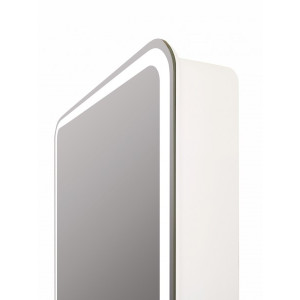 Шкаф с зеркалом Континент Elliott Led 40х80 L вид сбоку