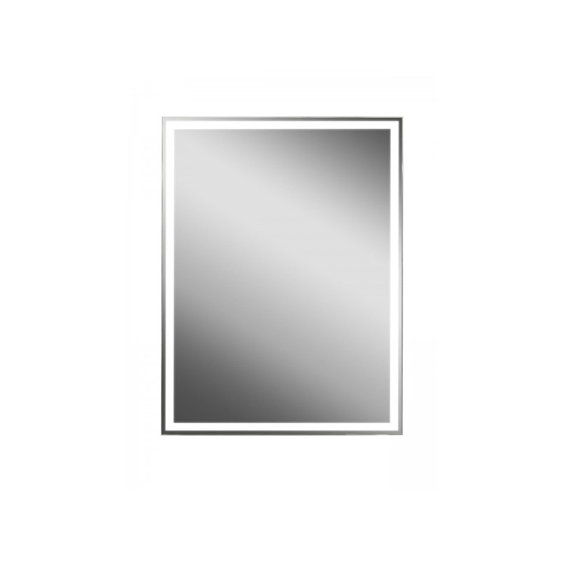 Шкаф с зеркалом Континент Mirror Box Led 60х80 вид спереди