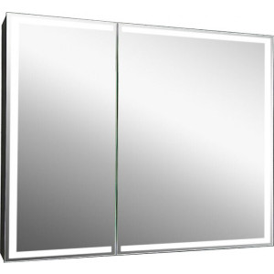 Шкаф с зеркалом Континент Mirror Box Led 100х80