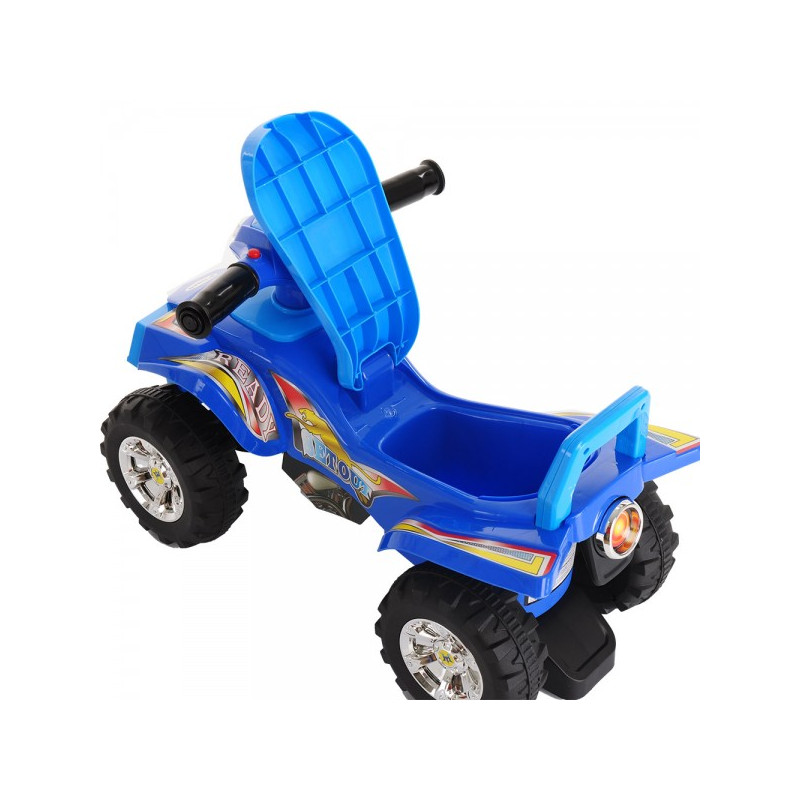 Каталка детская Pituso Квадроцикл 551 синий с открытым багажником
