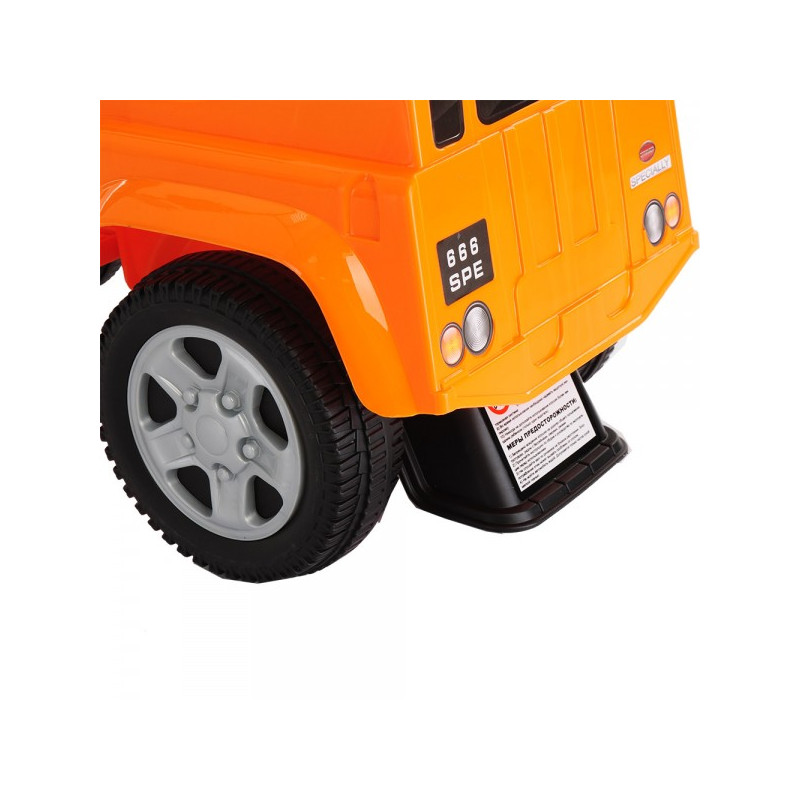 Каталка детская Pituso Strong 634 оранжевый колеса