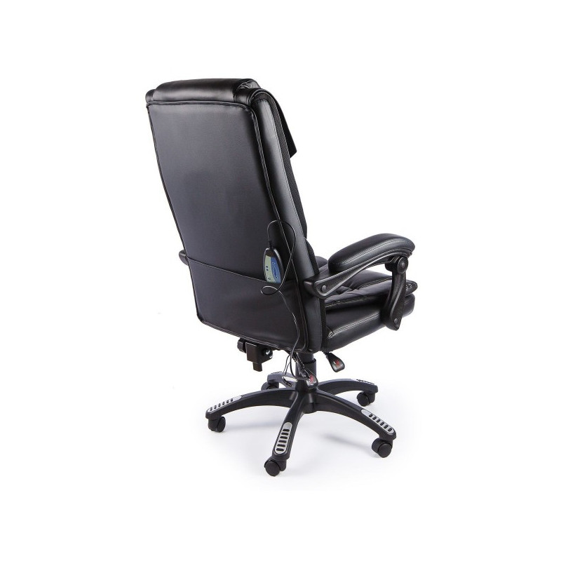 Кресло компьютерное Calviano 1587 черный вид сзади