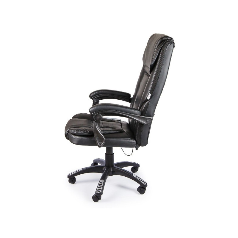 Кресло компьютерное Calviano 1587 черный вид сбоку