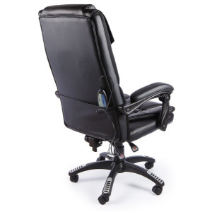 Кресло компьютерное Calviano 1587 черный вид сзади