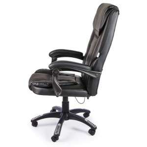 Кресло компьютерное Calviano 1587 черный вид сбоку