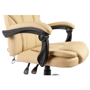 Кресло компьютерное Calviano 1588 бежевый подлокотник