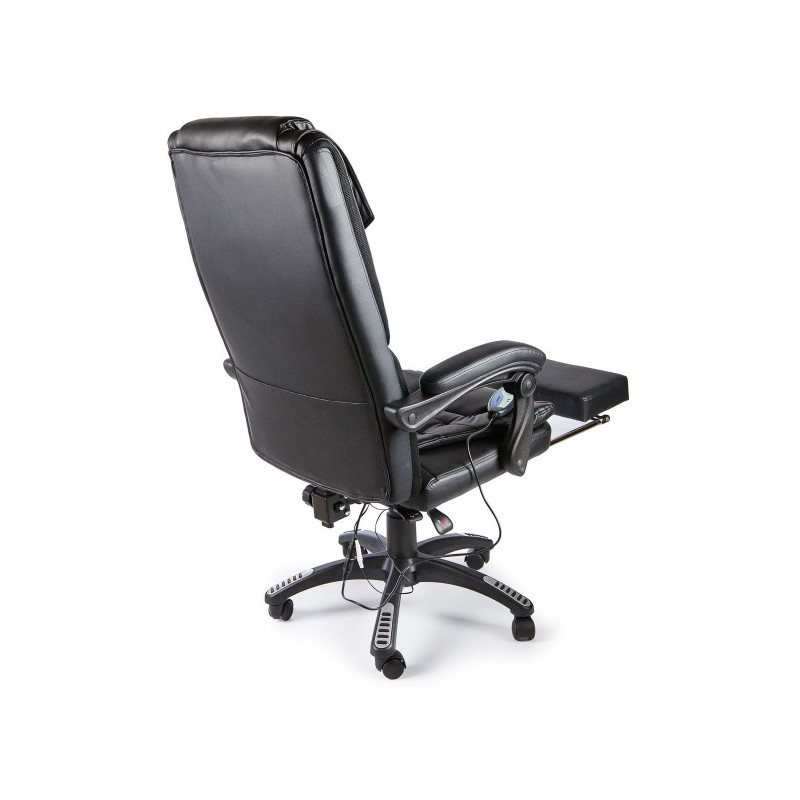 Кресло компьютерное Calviano 1589 черный вид сзади