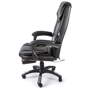 Кресло компьютерное Calviano 1589 черный вид сбоку