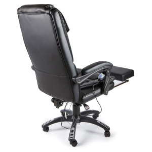 Кресло компьютерное Calviano 1589 черный вид сзади