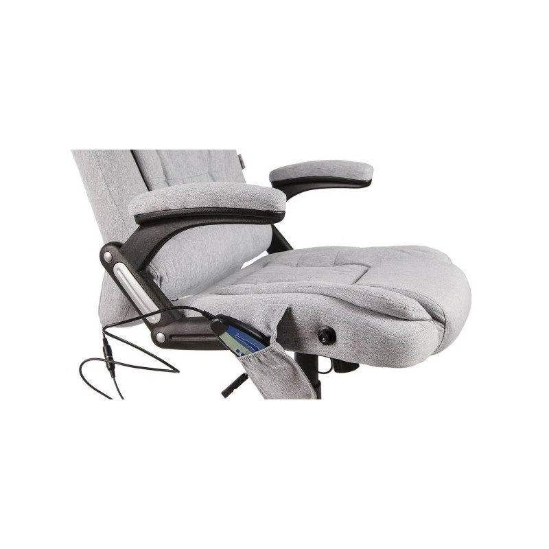 Кресло компьютерное Calviano  Veroni 52 серый подлокотники