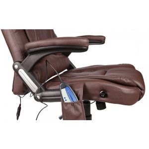 Кресло компьютерное Calviano Veroni 53 коричневый подлокотник