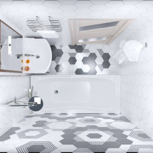 Ванна акриловая Triton Стандарт 150x70 в интерьере