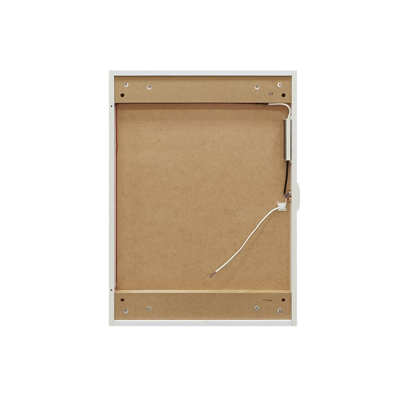 Шкаф с зеркалом Континент Allure Led 55х80 R вид сзади