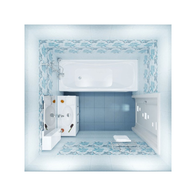 Ванна акриловая Triton Стандарт 165x70 в интерьере