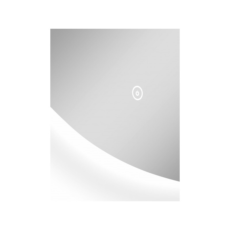 Зеркало Континент Alma Led 100х70 (холодная подсветка) кнопка