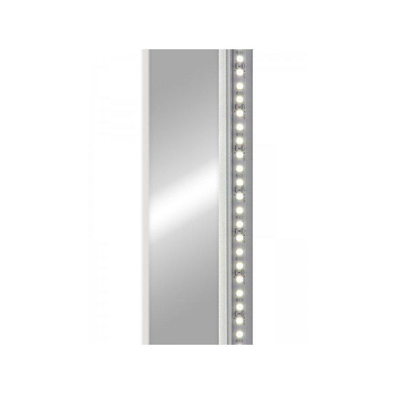 Зеркало Континент Bruno Led 50x60 (холодная подсветка) вид сбоку
