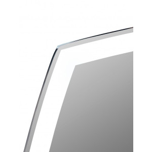 Зеркало Континент Dream Led 90х70 (холодная подсветка) вид сбоку