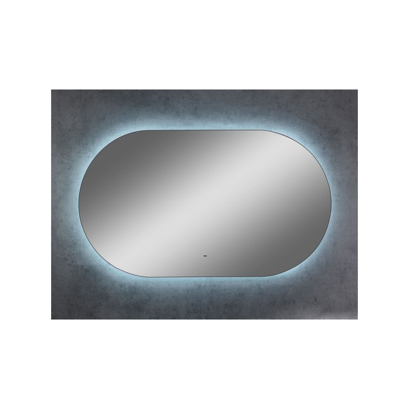 Зеркало Континент Fleur Led 110х65 (холодная подсветка) подсветка