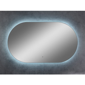Зеркало Континент Fleur Led 110х65 (холодная подсветка) подсветка