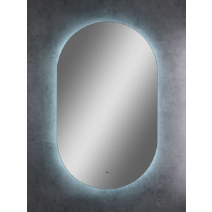 Зеркало Континент Fleur Led 65х110 (холодная подсветка) подсветка