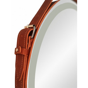 Зеркало Континент Millenium Led 65х65 Brown ремень