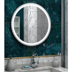 Зеркало Континент Style Led 80х80 White в интерьере