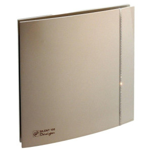 Вытяжной вентилятор Soler&Palau Silent-100 CZ Champagne Design Swarovski сбоку