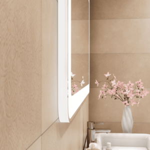 Зеркало Континент Velvette Led 80x70 вид  сбоку