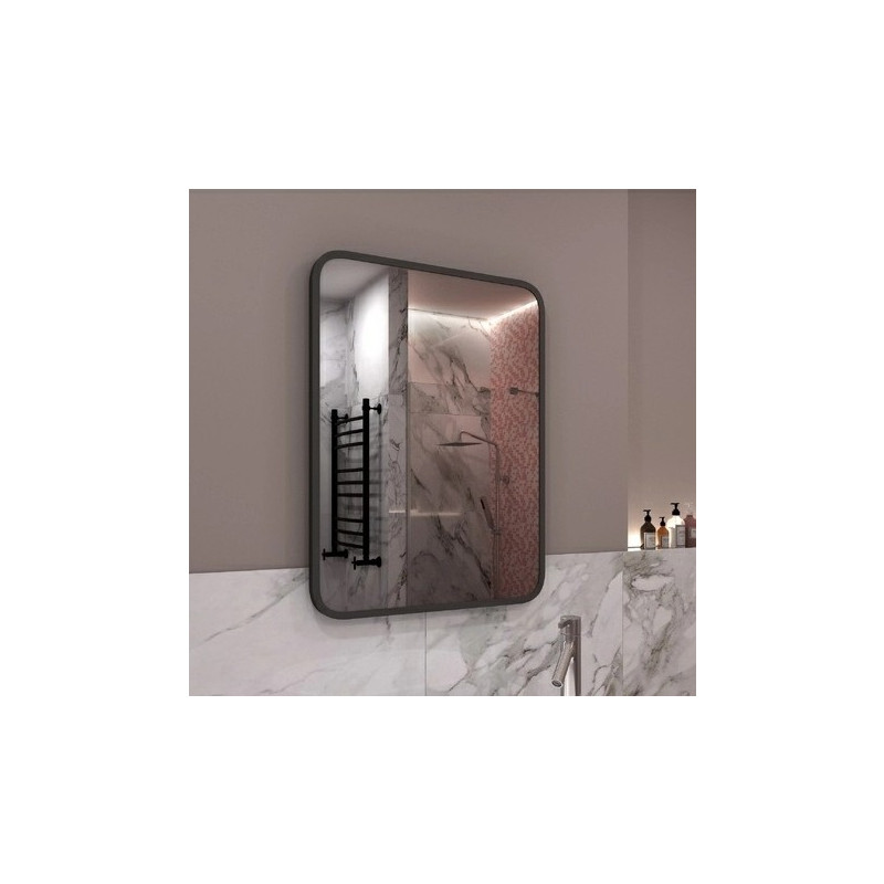 Зеркало Континент Сидней 60x80  Brown на стене