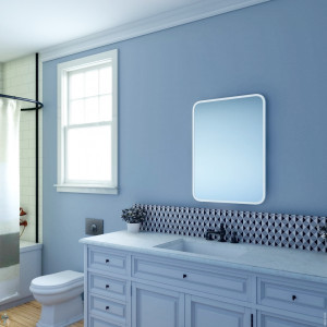 Зеркало Континент Сидней 60x80 White в интерьере