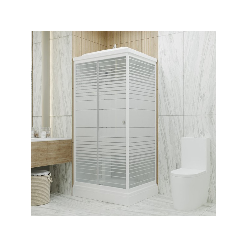 Душевая кабина Triton Квадро А3 ДН4 100х80 в интерьере